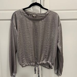Zara satin top